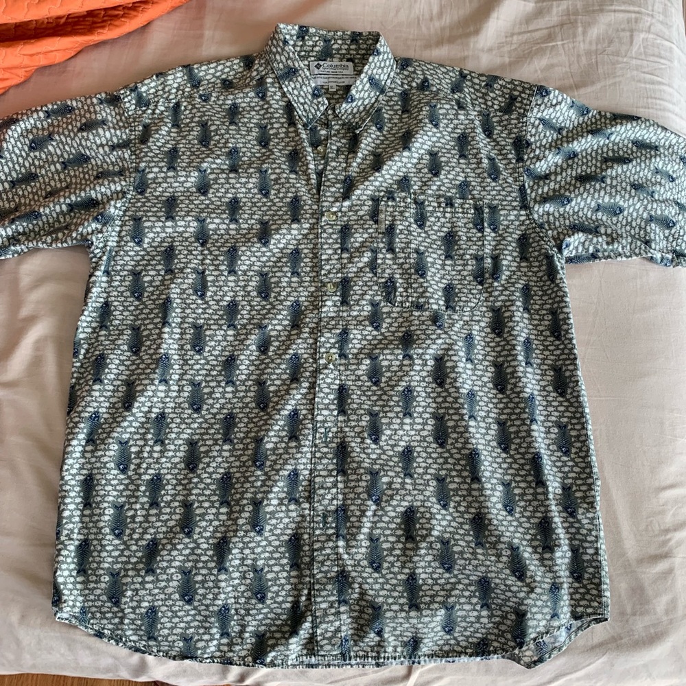 Columbia Button Up Outdoor Shirt